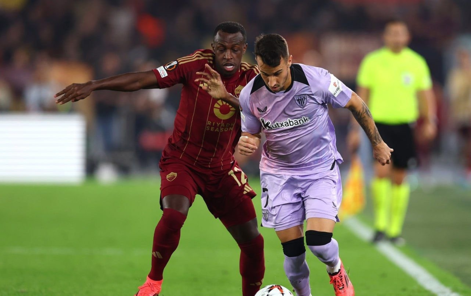 تعليق سعود عبدالحميد بعد مساهمته الأولى مع نادي روما