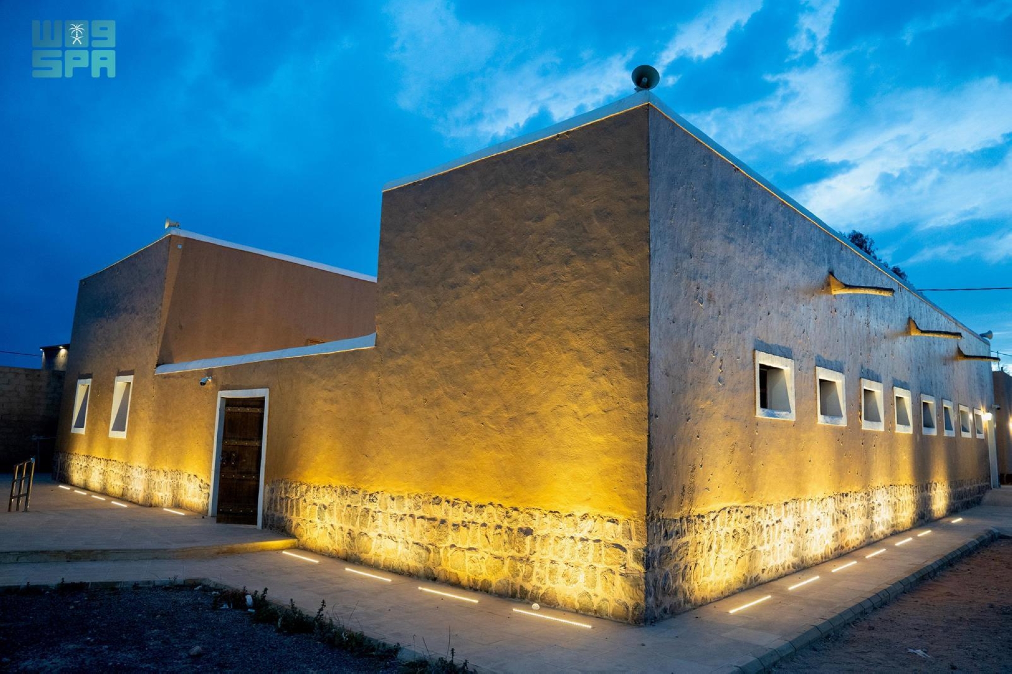 أحد مساجد المرحلة الثانية لمشروع الأمير محمد بن سلمان