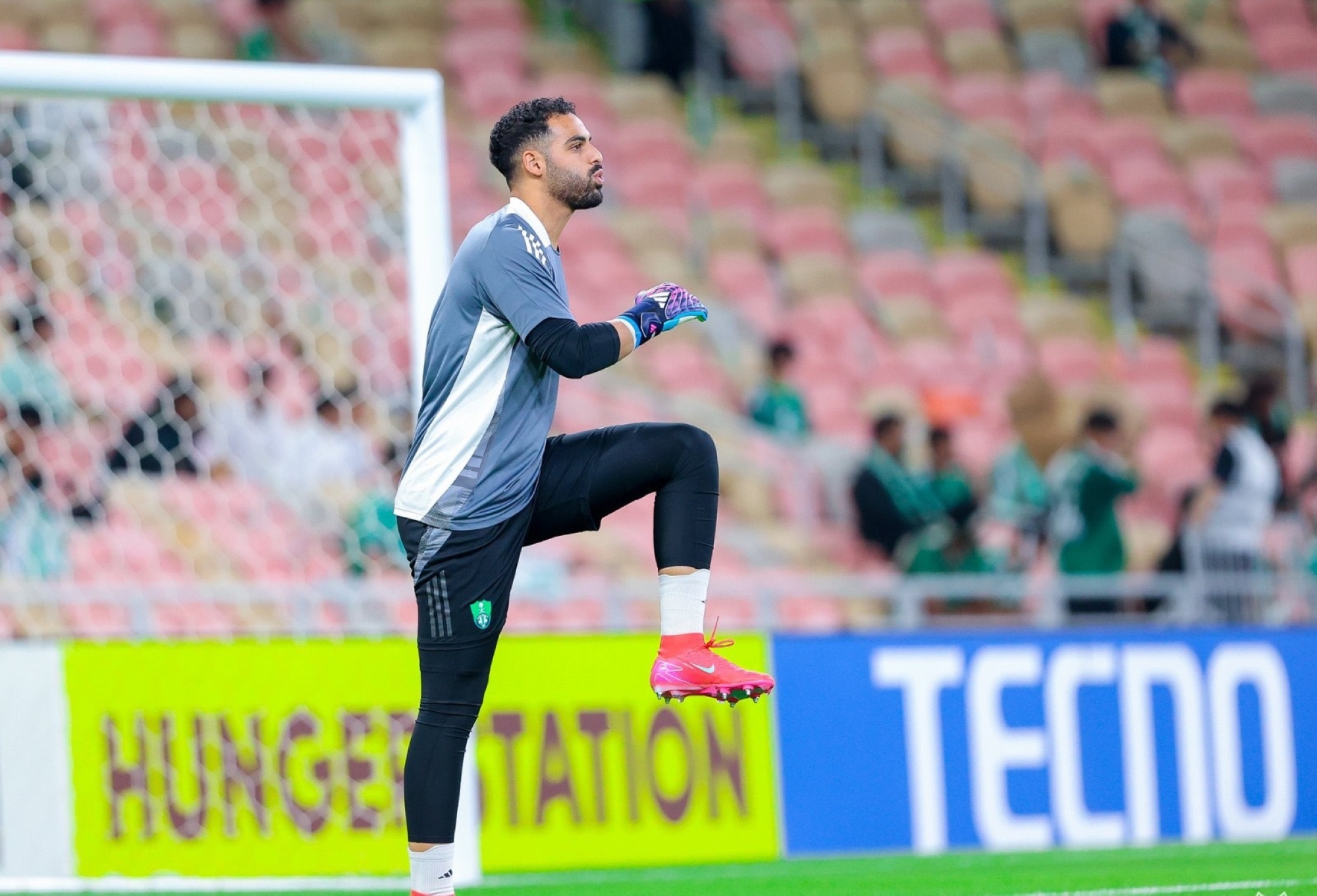 رسالة عبدالرحمن الصانبي حارس مرمى الأهلي للجماهير