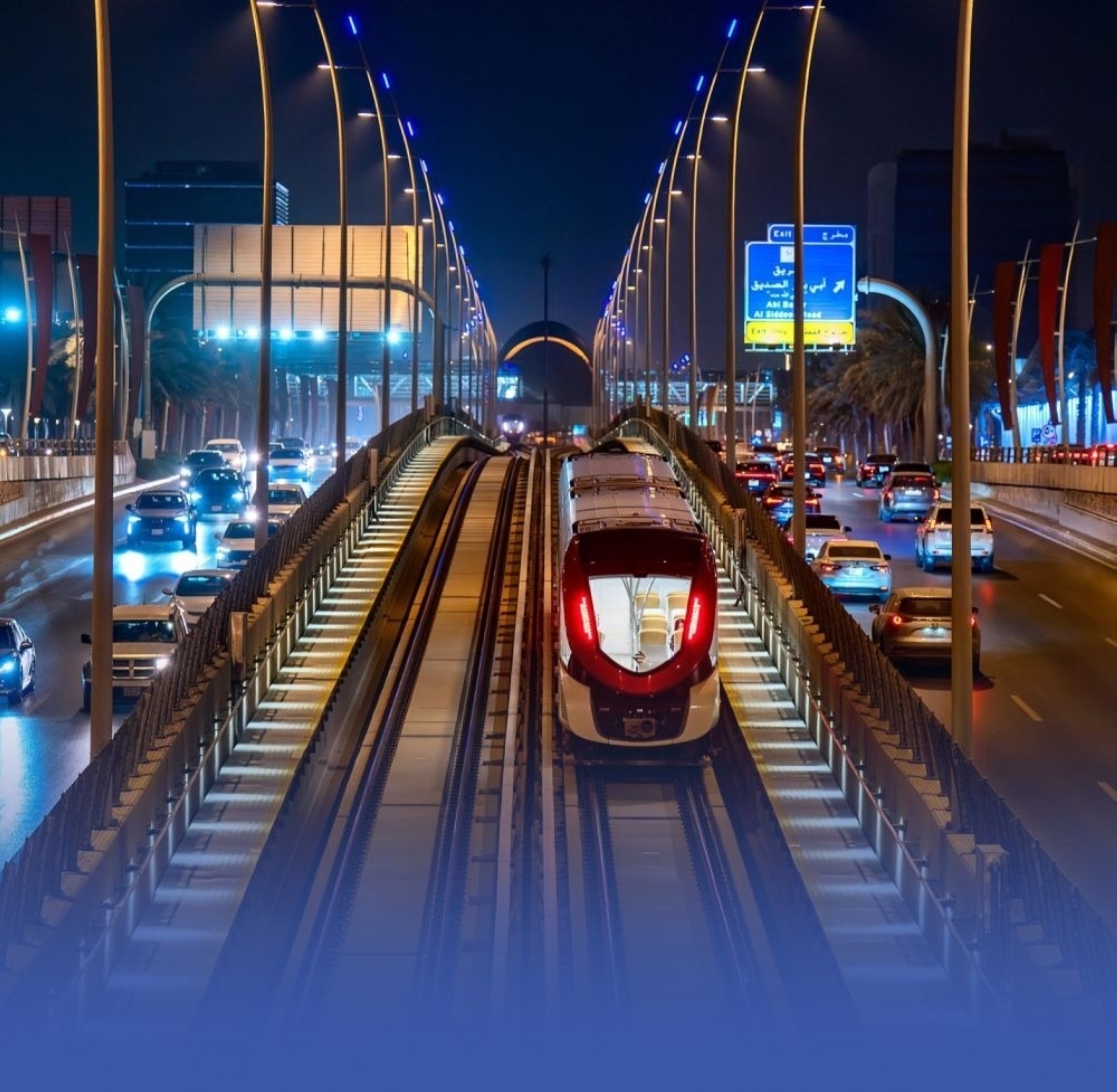 المسار البرتقالي هو الخط الثالث لمترو الرياض