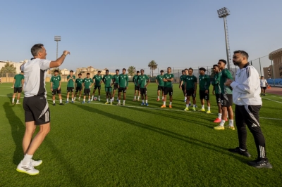الأخضر تحت 21 يفتتح تدريباته في معسكر الرياض