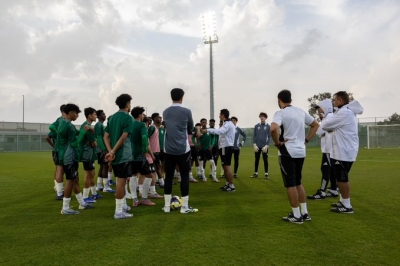 الأخضر تحت 16 عاما يدشن معسكر الطائف