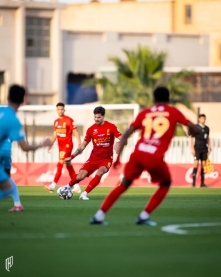 القادسية يكتسح الباطن برباعية وديًا