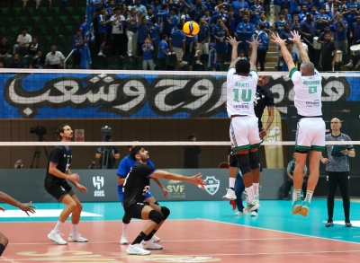 تواصل منافسات كأس النخبة للكرة الطائرة