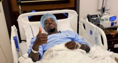 طلال حاجي يجري جراحة ناجحة في الغضروف الهلالي