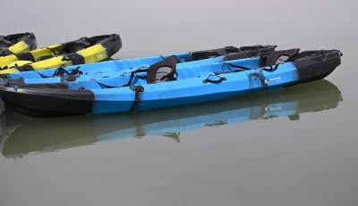 رياضة التجديف بالكاياك تجذب زوار فعاليات 