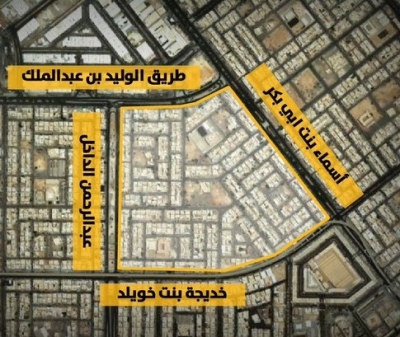 بدء أعمال الصيانة لحيّي طويق والملك فهد بالرياض