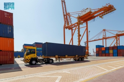 ارتفاع حجم المناولة بميناء جازان 50%