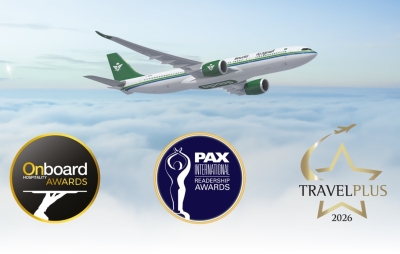 الخطوط السعودية تحصد 12 جائزة دولية في تجربة الضيوف