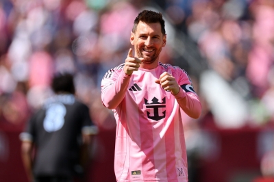 ثنائية ميسي تمنح إنتر ميامي الفوز على رابيدز