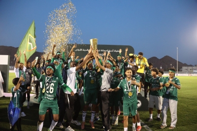 الأنصار يتوج بكأس بطولة أندية المملكة تحت 21 عامًا