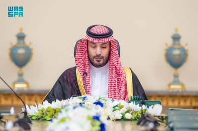 ولي العهد يرأس جلسة مجلس الوزراء في جدة