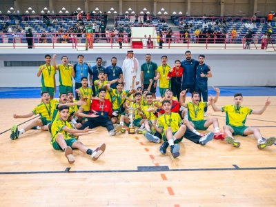 الخليج يحسم أول ألقاب كأس اليد للبراعم