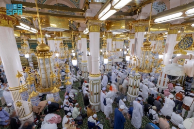 المسجد النبوي يستقبل طلائع الحجاج بأجواء إيمانية وخدمات متكاملة