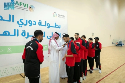 نادي نجران لذوي الإعاقة يُحقّق كأس دوري كرة الهدف