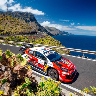 أوجيه يخطف صدارة رالي جزر الكناري