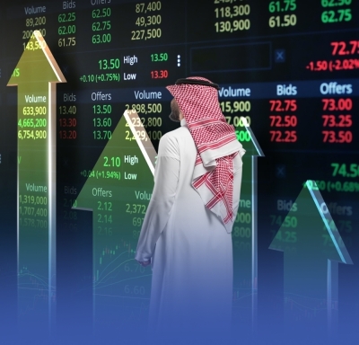 سوق الأسهم يغلق مرتفعًا بتداولات 4.2 مليار