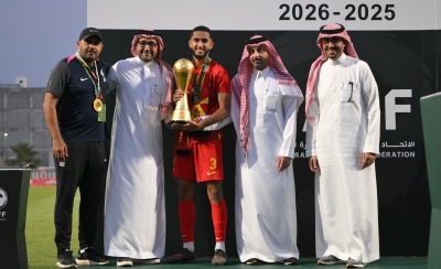 تتويج القادسية بكأس الدوري السعودي الممتاز تحت 18 عامًا
