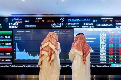 سوق الأسهم يرتفع 84 نقطة بتداولات 4.9 مليار