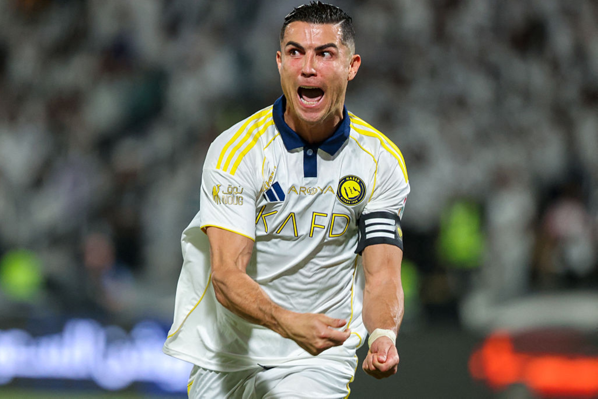 رونالدو يكتب التاريخ مع النصر في ليلة التتويج بـ