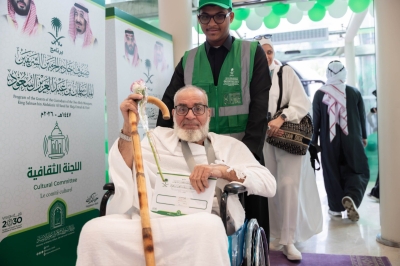 اكتمال وصول 2500 حاج وحاجة من ضيوف خادم الحرمين