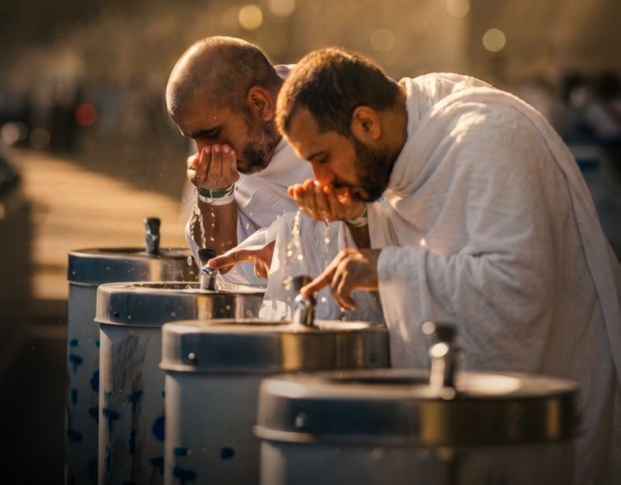 4 آلاف فحص يومياً لضمان جودة مياه الحجاج