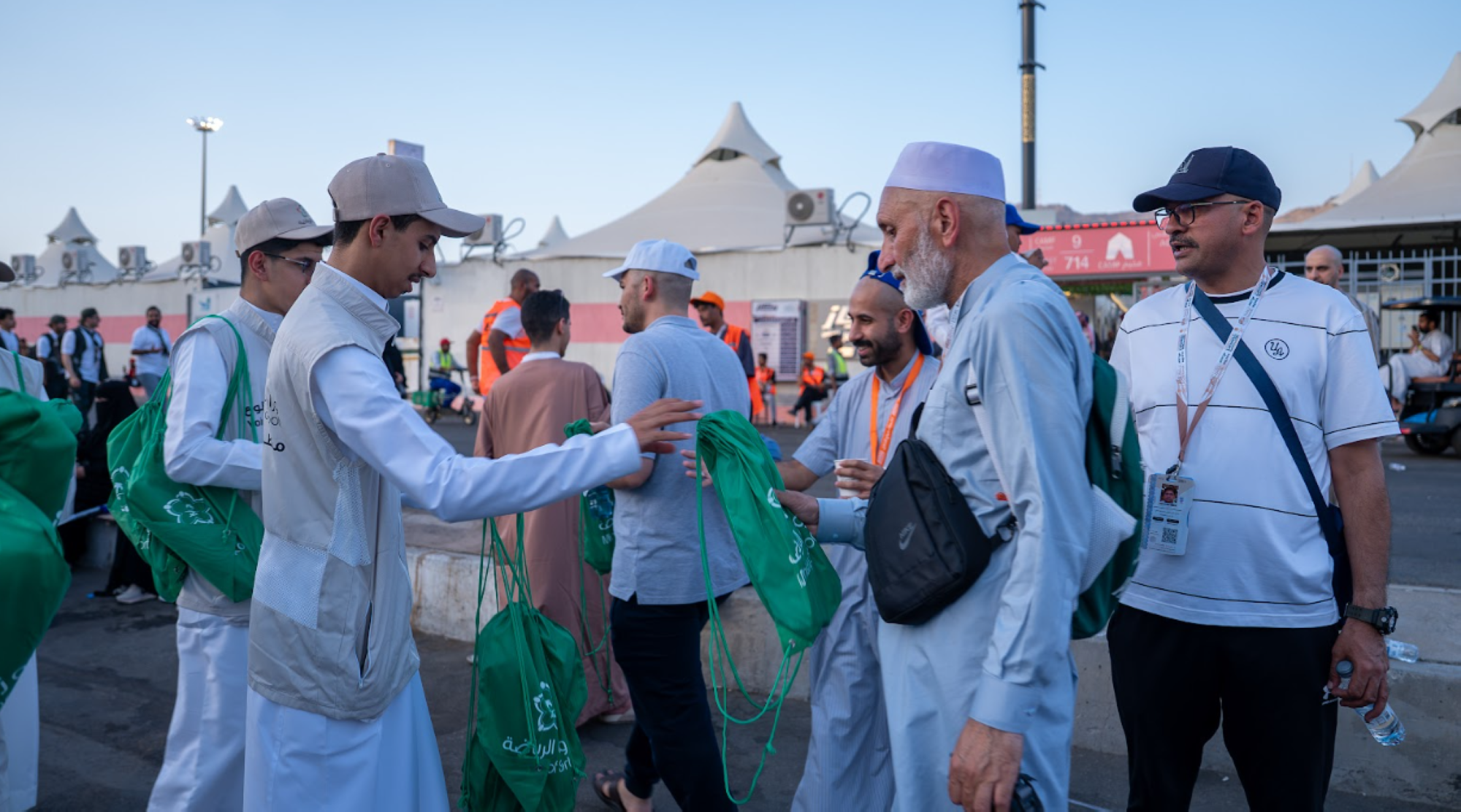 6348 متطوعًا من وزارة الرياضة لخدمة الحجاج