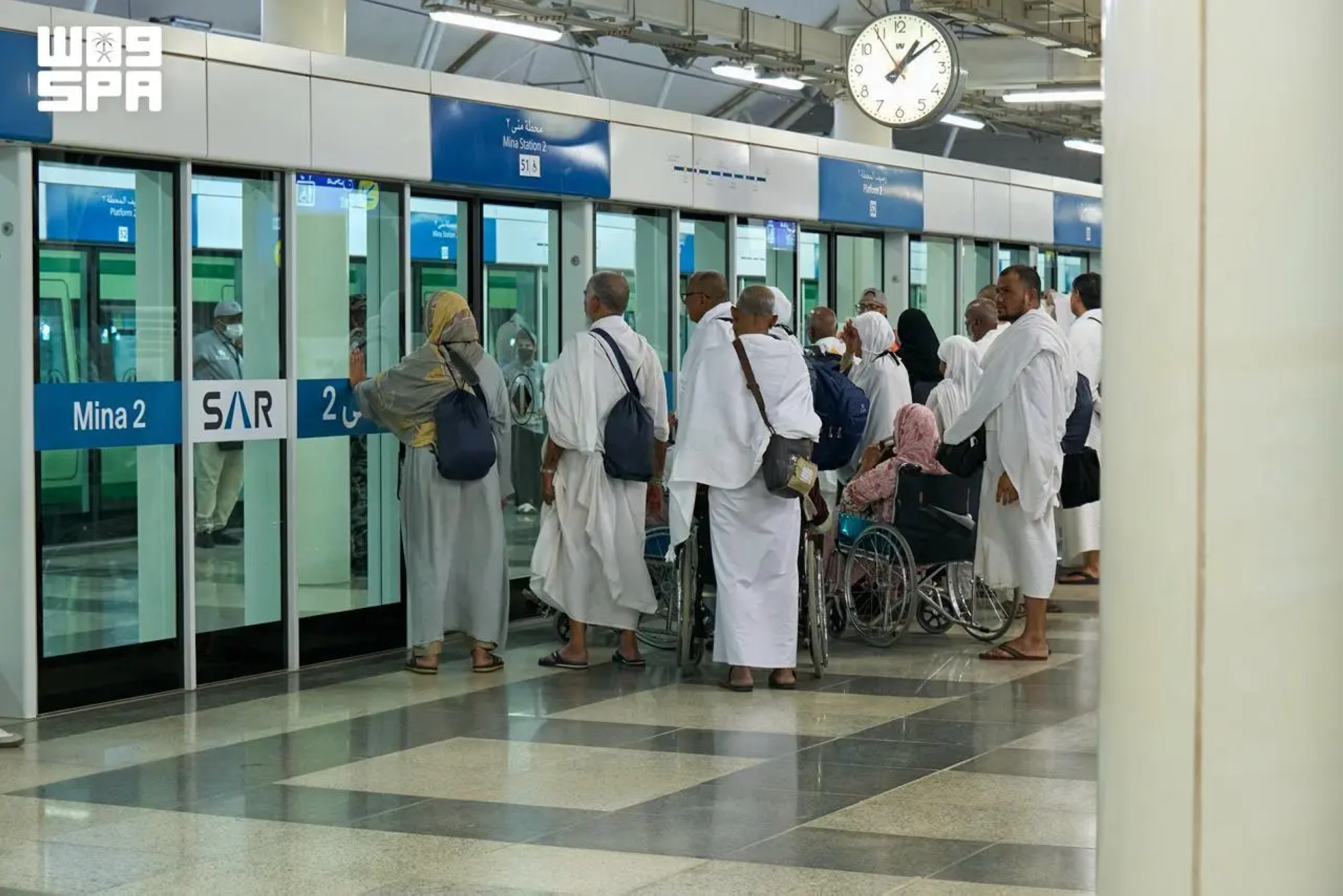 1.9 مليون راكب عبر قطار المشاعر خلال موسم الحج