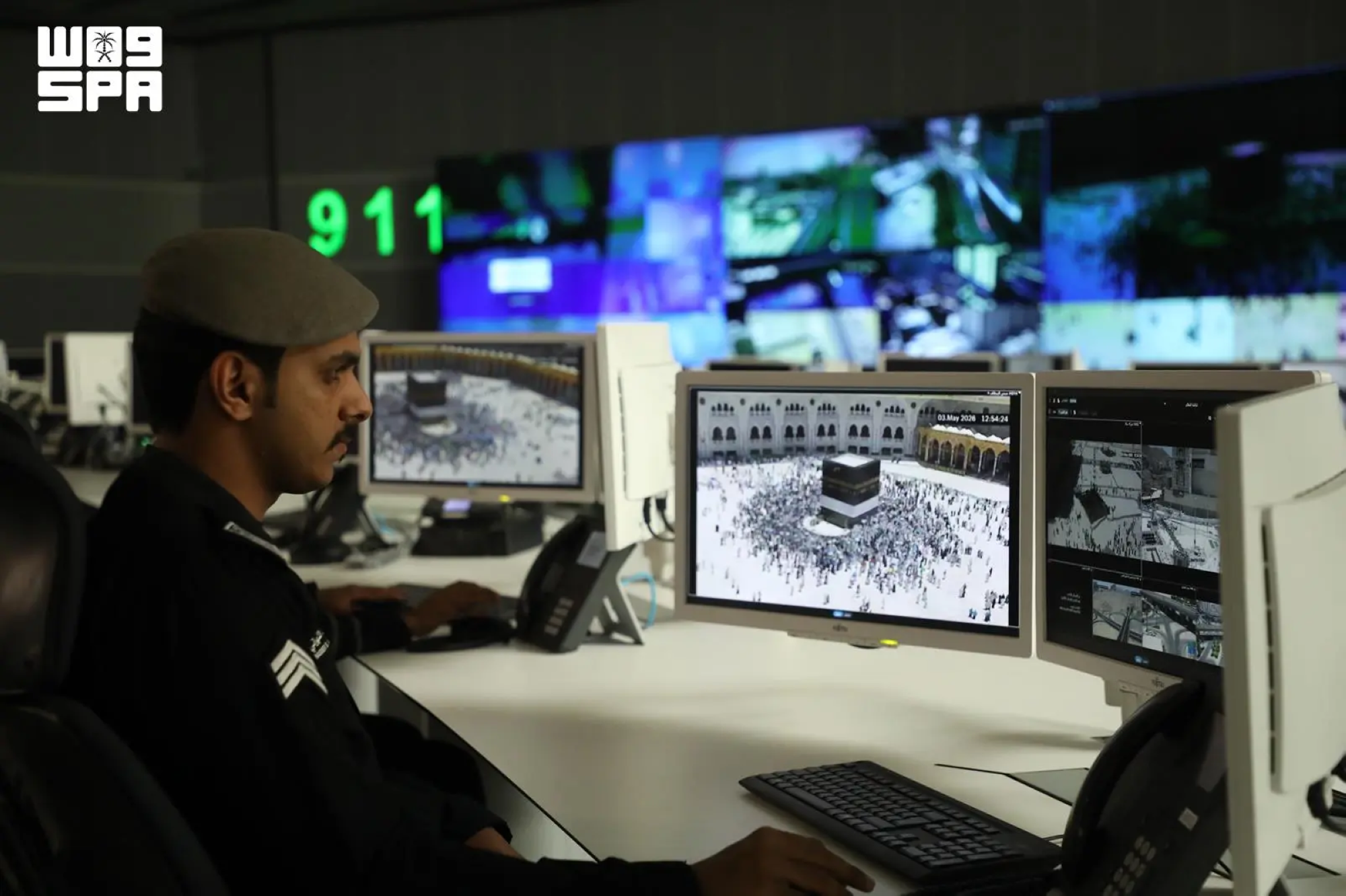 465 ألف اتصال عبر 911 في مكة خلال الحج