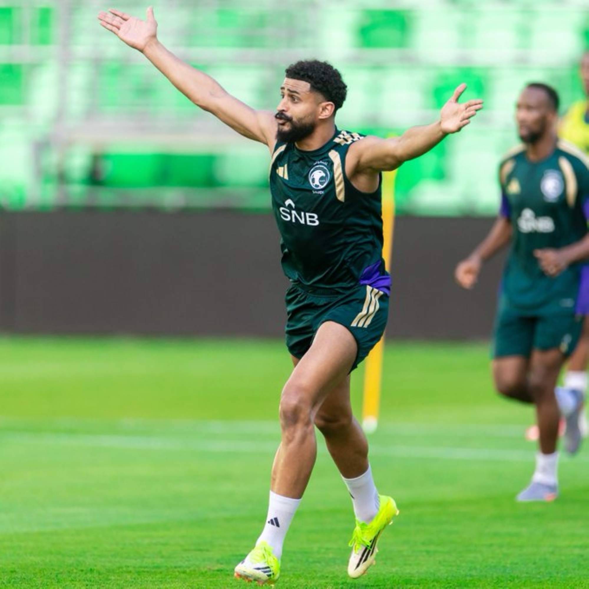 الأخضر يواصل تدريباته استعدادًا لمواجهة أوروغواي